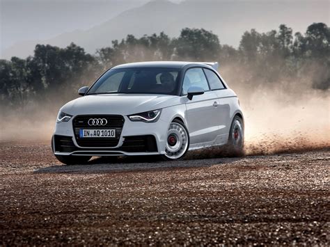 Audi A1 Quattro in pista