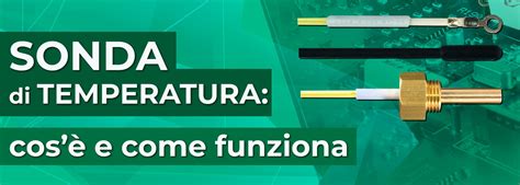 Sonda di temperatura e connessioni elettriche