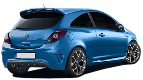 Opel Corsa D OPC rear bumper with exhaust