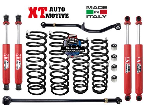 Schema di un kit di rialzo per fuoristrada