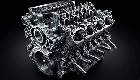 Dettaglio del motore a 6 cilindri della serie M52