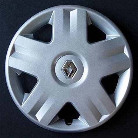 Copricerchi Renault Scenic grigi con logo