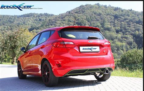 Ford Fiesta ST-Line con scarico sportivo