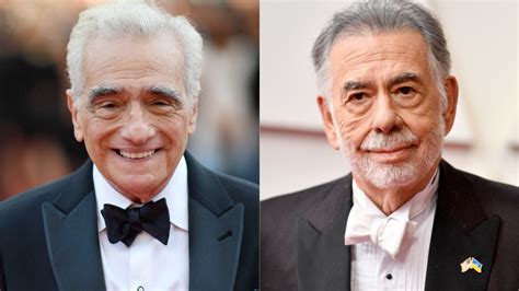 Martin Scorsese e Francis Ford Coppola durante un evento