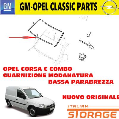 Parabrezza Opel Combo