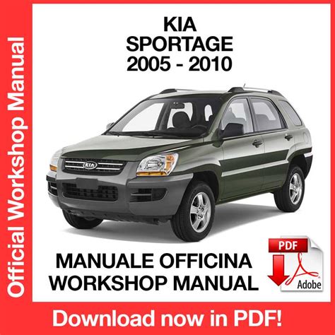Copertina manuale officina Kia Sorento 2005