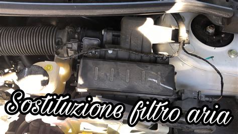 Motore Nissan Qashqai con filtro aria sportivo installato