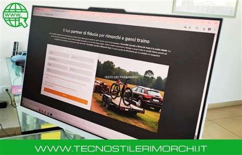 Interfaccia del nuovo sito web di Gruppo Punto Auto con le sezioni principali