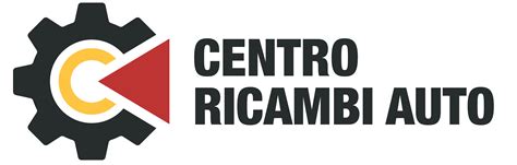 Logo stilizzato di un negozio di ricambi auto con elementi cromati