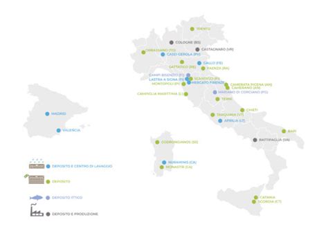 Sedi operative di DENSO in Italia