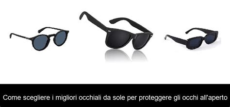 Persona che indossa occhiali da sole per proteggere gli occhi