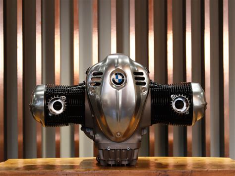 Dettaglio del motore boxer BMW R nineT