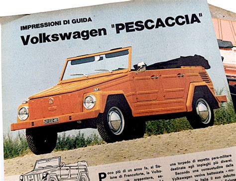 Volkswagen Pescaccia con carrozzeria smontabile