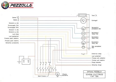 Schema elettrico Fiat 500