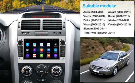 Autoradio per Opel Meriva in un cruscotto