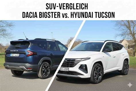 Schema comparativo motori Hyundai Tucson e Dacia Bigster