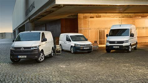 Volkswagen furgoni da lavoro panoramica