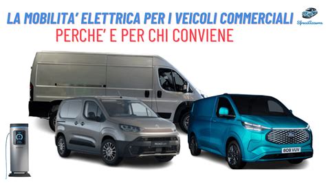 Infografica sulla mobilità elettrica nei veicoli commerciali