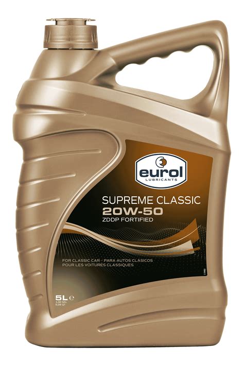 Bottiglia di olio motore Eurol Supreme Classic 20W-50