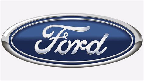 Ford logo and various car models