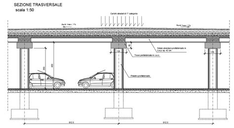 Progetto di un garage sotterraneo