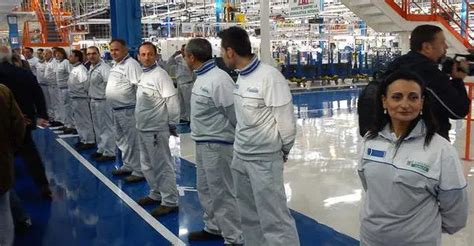 Operai specializzati Fiat Aviazione al lavoro