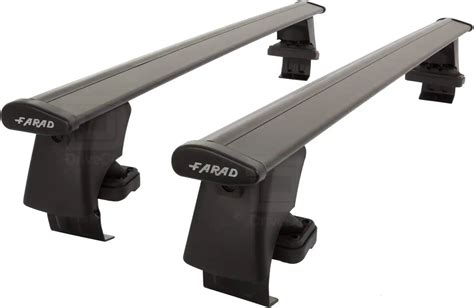 Barre portatutto montate su auto senza railing
