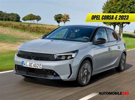 Opel Corsa-e su strada