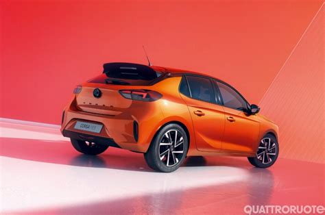 Schema comparativo motorizzazioni Opel Corsa (benzina, ibrida, GPL)