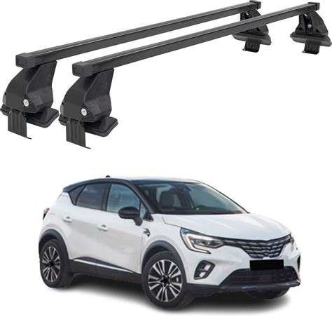 Renault Captur con portasci sul tetto