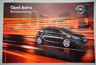 Manuale Opel Astra J