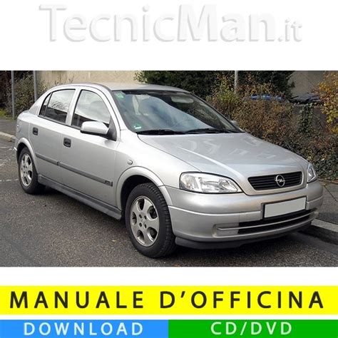 Copertina manuale officina Opel Astra G
