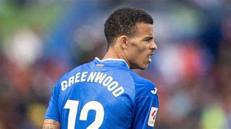 Mason Greenwood in azione con la maglia del Getafe
