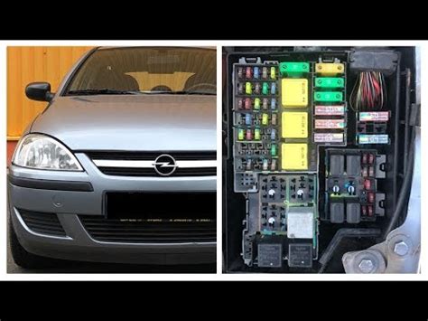Strumenti per la sostituzione di fusibili Opel Corsa C