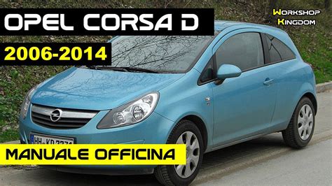 Manuale d'uso Opel Corsa C