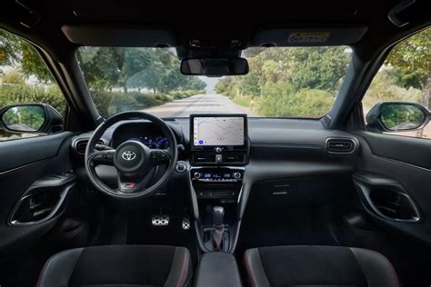 Sistema di infotainment e display della Toyota GR Yaris