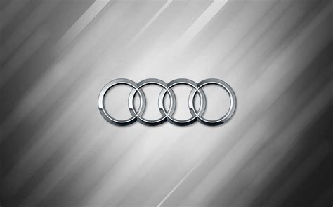 Logo Audi su sfondo astratto