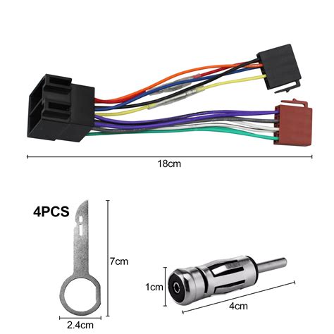 Esempio di cablaggio ISO e adattatore antenna