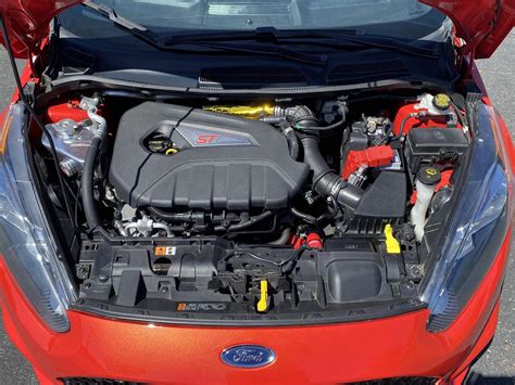 Ford Fiesta ST engine bay