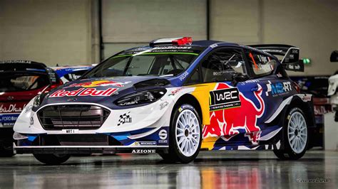 Ford Fiesta WRC rally car