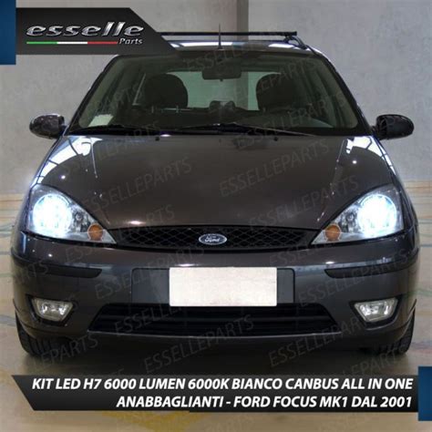 Schema del posizionamento dei fari anteriori Ford Focus