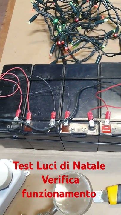 Test di funzionamento delle luci del veicolo