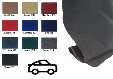 Interni auto con moquette