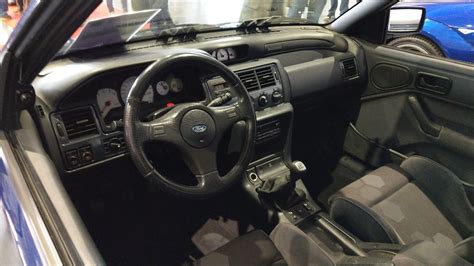 Interni della Ford Escort RS Cosworth