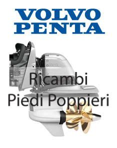 Esploso del piede poppiero Volvo Penta 280