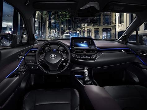 Toyota C-HR interior design
