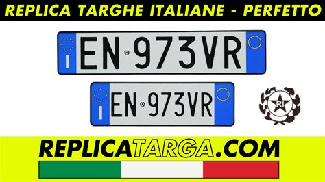 Targa auto italiana e documentazione