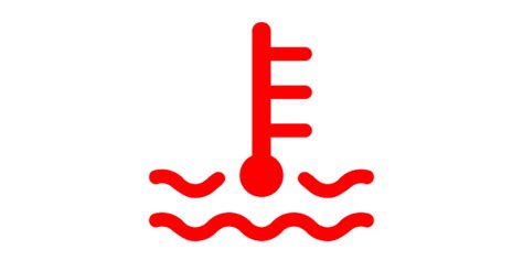 Spia liquido di raffreddamento motore