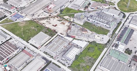 Mappa della Zona Industriale A.S.I. Marcianise