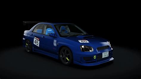 Subaru Impreza GT in assetto da competizione